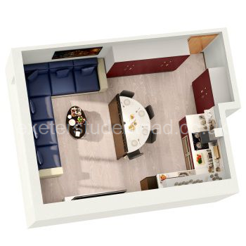 Shared Kitchen & Lounge Area