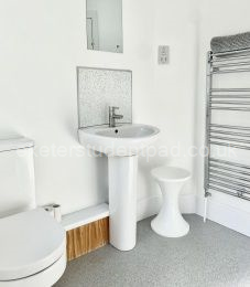 upstairs shower room