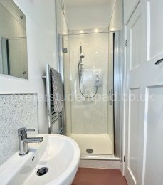 downstairs shower room