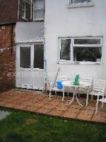 Rear lawn & patio