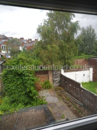 View from back bedroom